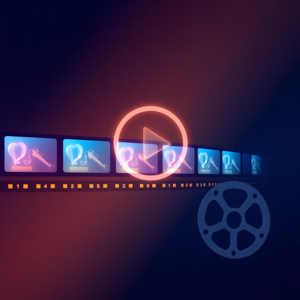 AI video editing timeline with clip suggestions