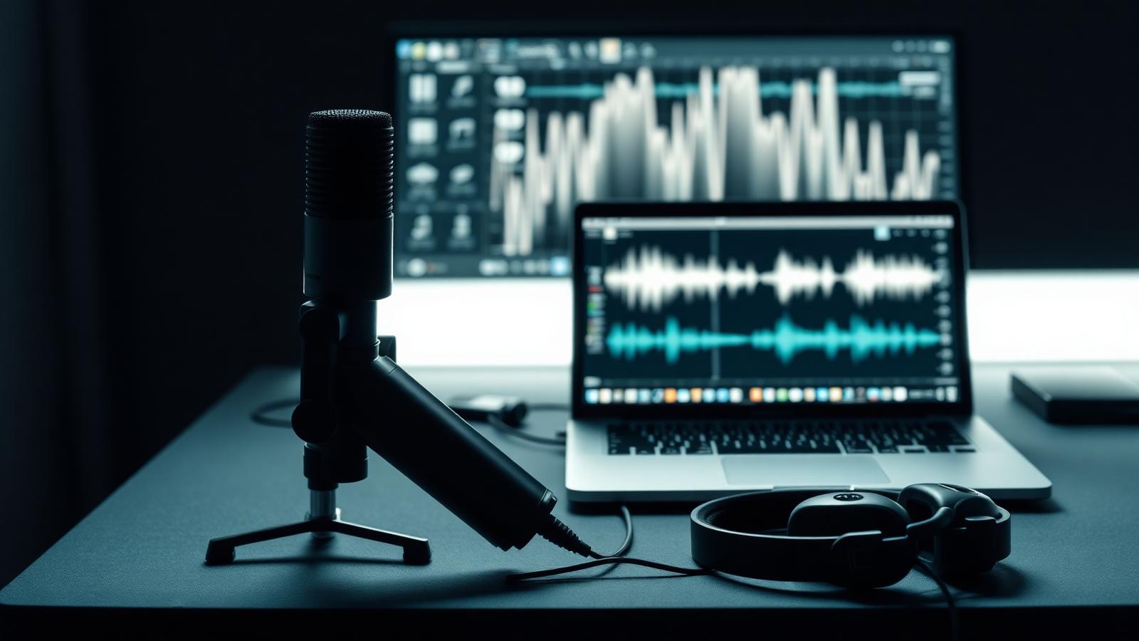 A side-by-side dashboard view comparing waveform visualizations from ElevenLabs and OpenAI voice interfaces.